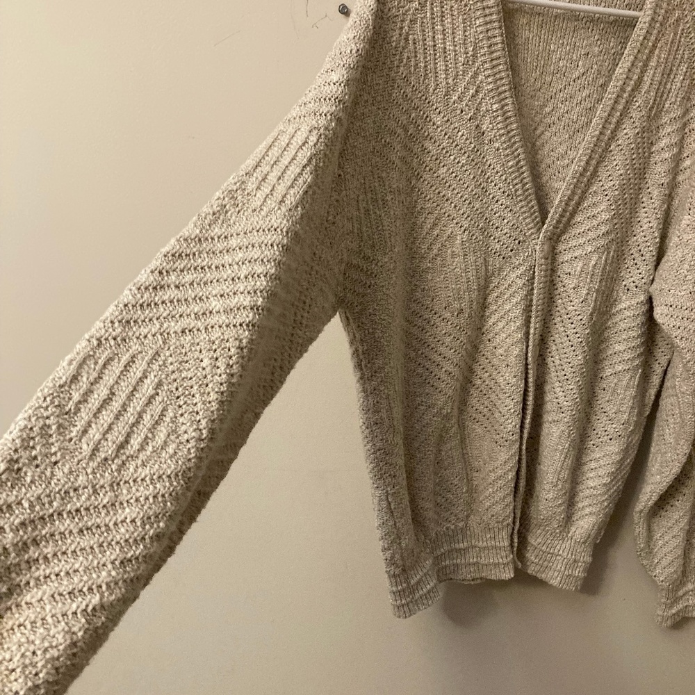 Isle of Cotton men's cardigan sweeter, size L. - Picture 6 of 6